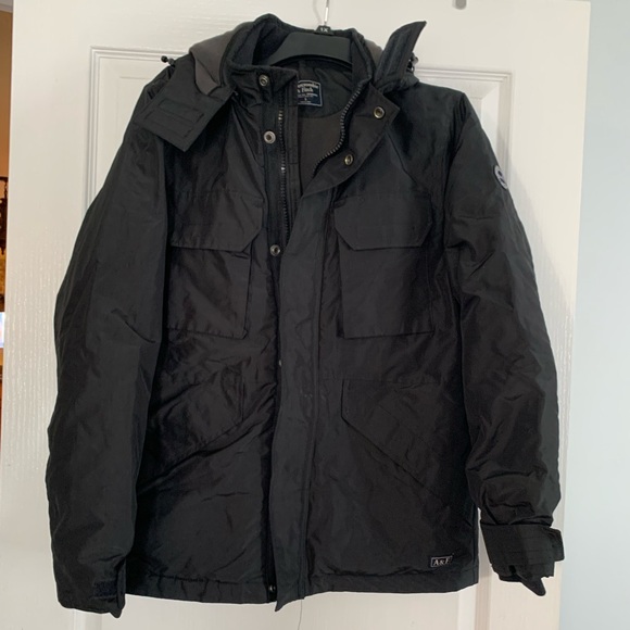 ABERCROMBIE & FITCH MENS PUFFER COAT SIZE SMALL - Picture 5 of 13